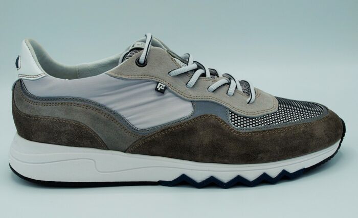 Floris van Bommel Sneaker 16392 Grijs Suede