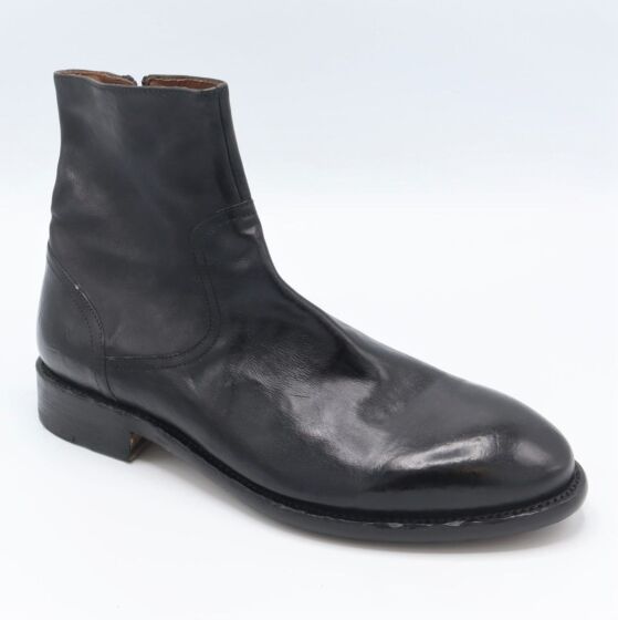 Cordwainer Enkelboot 19039 Todi  Zwart Leer
