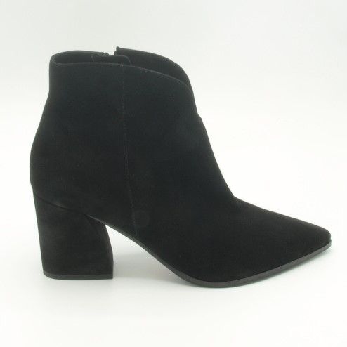 Kennel & Schmenger Enkellaars 74750  Zwart suede