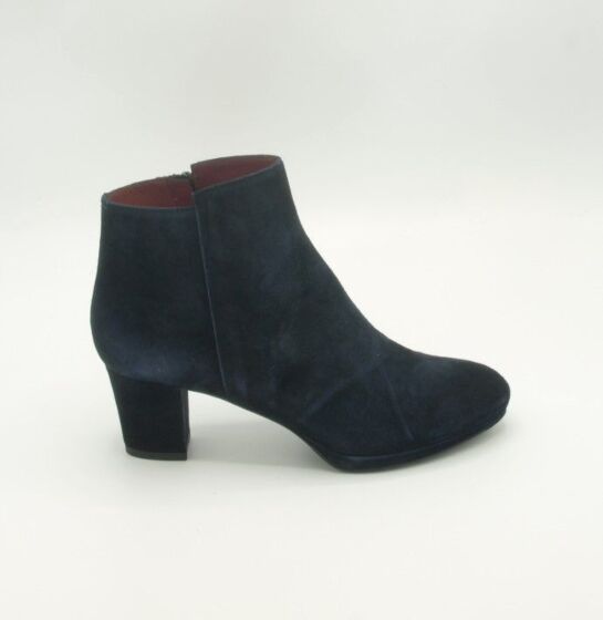  Lilian Enkellaarsje 10481P Donkerblauw Suede