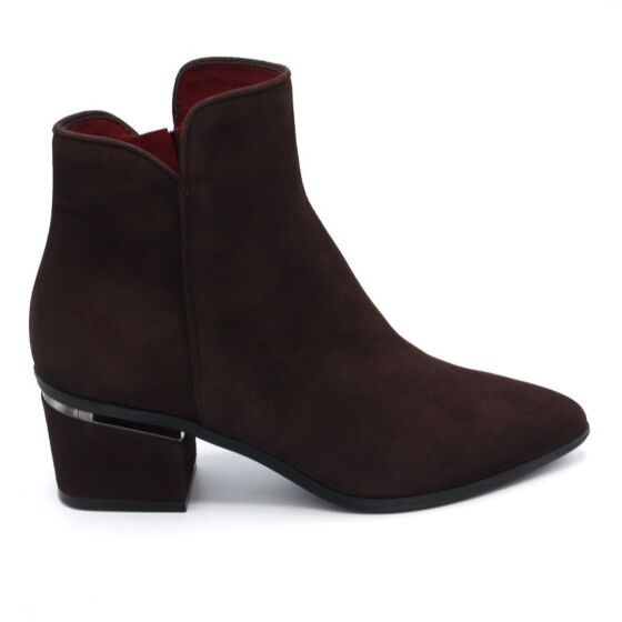 Lilian Enkellaars 11563 Donkerbruin suede