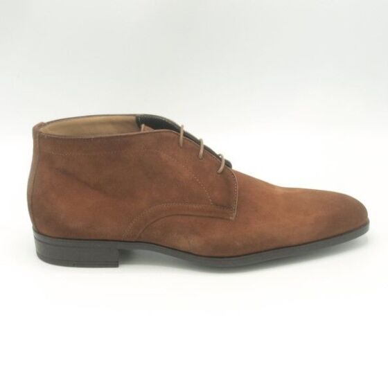  Giorgio Halfhoge Veterschoen 3820521 Cognac Suede