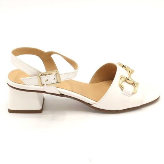 Catwalk Slingback Marte Wit Leer