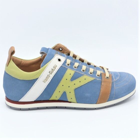 Kamo-Gutsu Sneaker Tifo 042 L.Blauw Suede