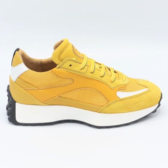 Piedi Nudi Sneaker 2691 Geel Suede