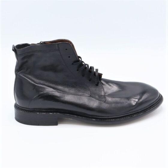 Cordwainer Veterboot 22032 Todi Zwart Leer