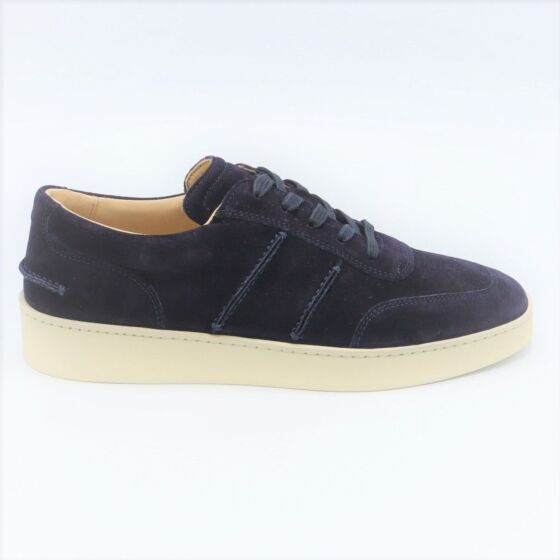 Greve Sneaker Wave D.Blauw Suede