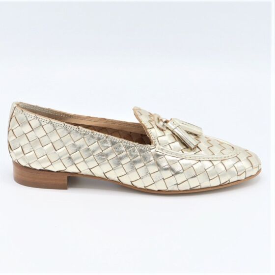 Pertini Instapper 31437 Goud Vlecht Leer