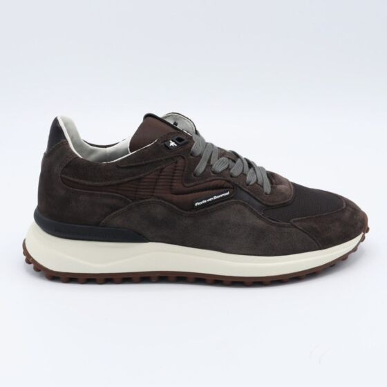 Floris van Bommel Sneaker Noppi Bruin Suede