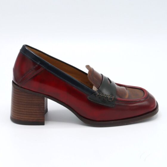 Pertini Pump 32434 Rood Poets Leer