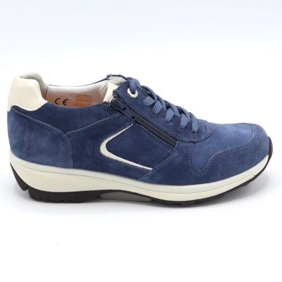 Xsensible Sneaker Jersey GX Blauw Suede