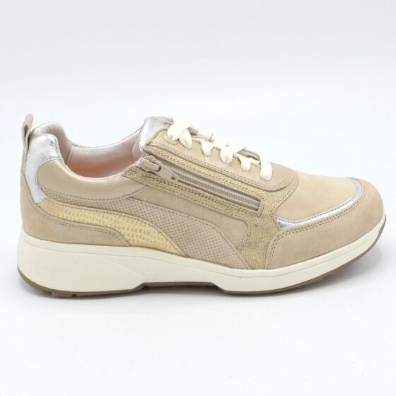 Xsensible Sneaker Valetta HX Zand Goud Suede