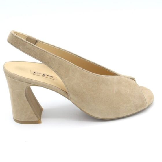 Paul Green Slingback 6038 Beige Suede