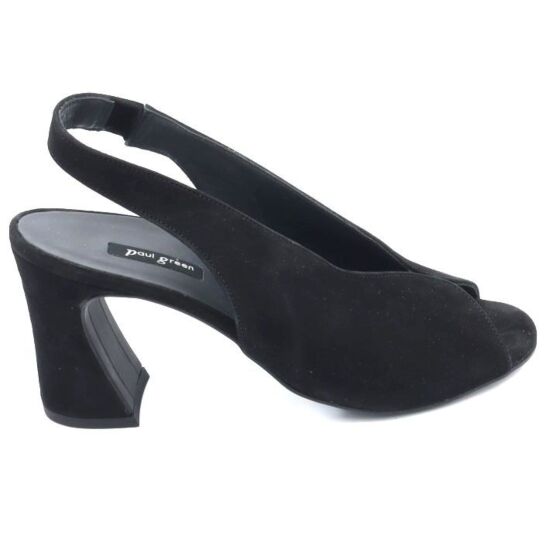 Paul Green Slingback 6038 Zwart Suede