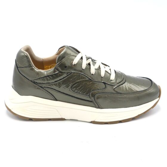 Xsensible Sneaker Ponte Vecchio G Olijf Lak Leer