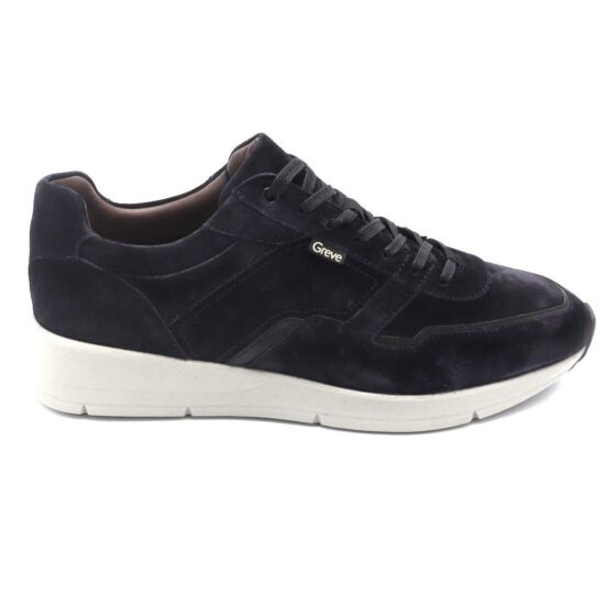 Greve Sneaker Walker H D.Blauw Suede