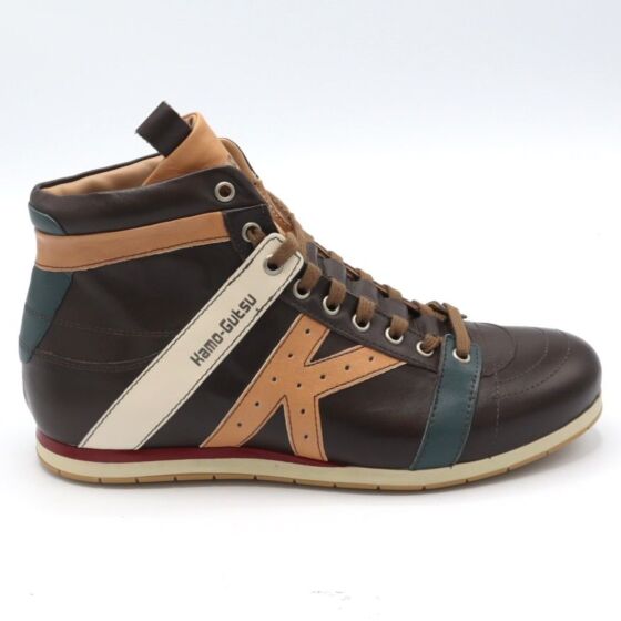 Kamo-Gutsu Sneaker Tifo 142 D.Bruin Leer
