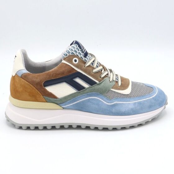 Floris van Bommel Sneaker Noppi G L.Blauw Suede