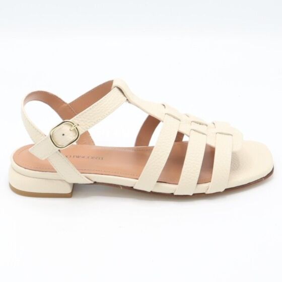 Rossano Bisconti Sandaal 566 Creme Leer