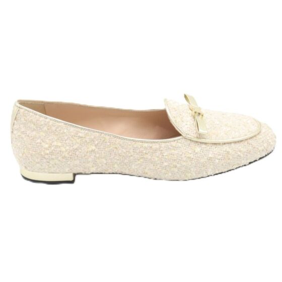 Evaluna Moccasin 2404  Room Goud stof