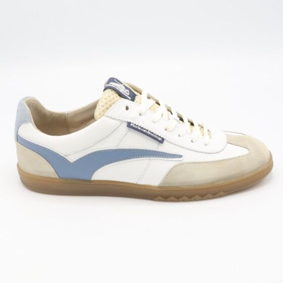 Floris van Bommel Sneaker De Zaler G Wit Blauw