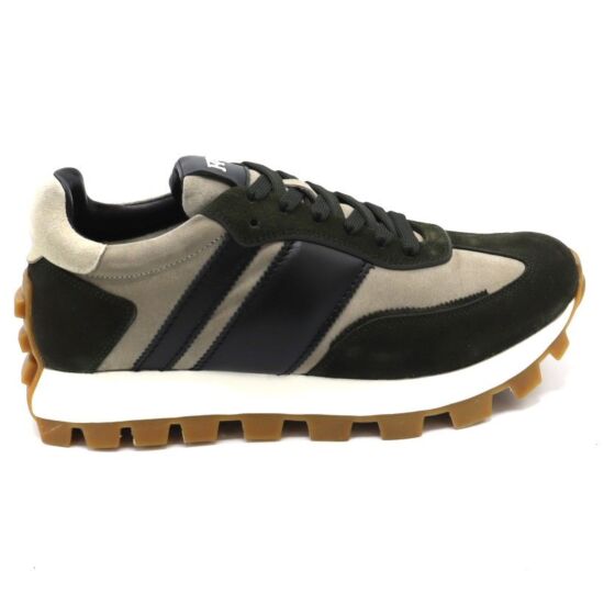 Fabi Sneaker V2307 Groen Suede