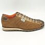 Harris Sneaker 894 cognac met donkerbruin