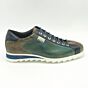 Harris Sneaker 2817 Olijf Blauw Groen Leer