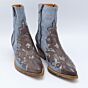 Jo Ghost Enkellaars D2982 LBlauw Bufalo Grigio