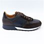 MagnanniSneaker 24457 Combi Bruin Suede Blauw leer