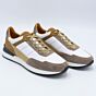Magnanni Sneaker 24454 Zand Wit Suede Leer