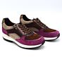 Xsensible Sneaker Lucca GX Bruin Paars Suede