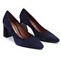 Evaluna Pump ELT02 DBlauw Suede