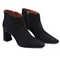 Evaluna Enkelllaars ELT04 Zwart Suede