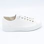 Paul Green Sneaker 4081 Wit Zilver Leer
