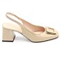 Slingback Giselle Zand Vernice Lak