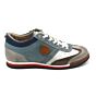 Kamo-Gutsu Sneaker Scudo Blauw Combi Leer