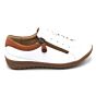 Hartjes Sneaker Casual G Cognac Wit Leer