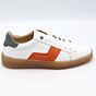 Greve Sneaker Wave Wit Oranje Leer