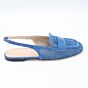 Evaluna Slingback 3225  Blauw Suede